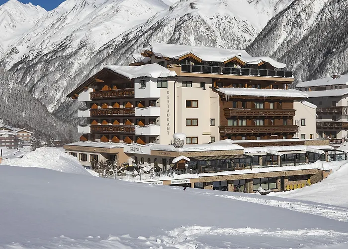Hotel Alpengasthof Gruener, In & Out Sölden